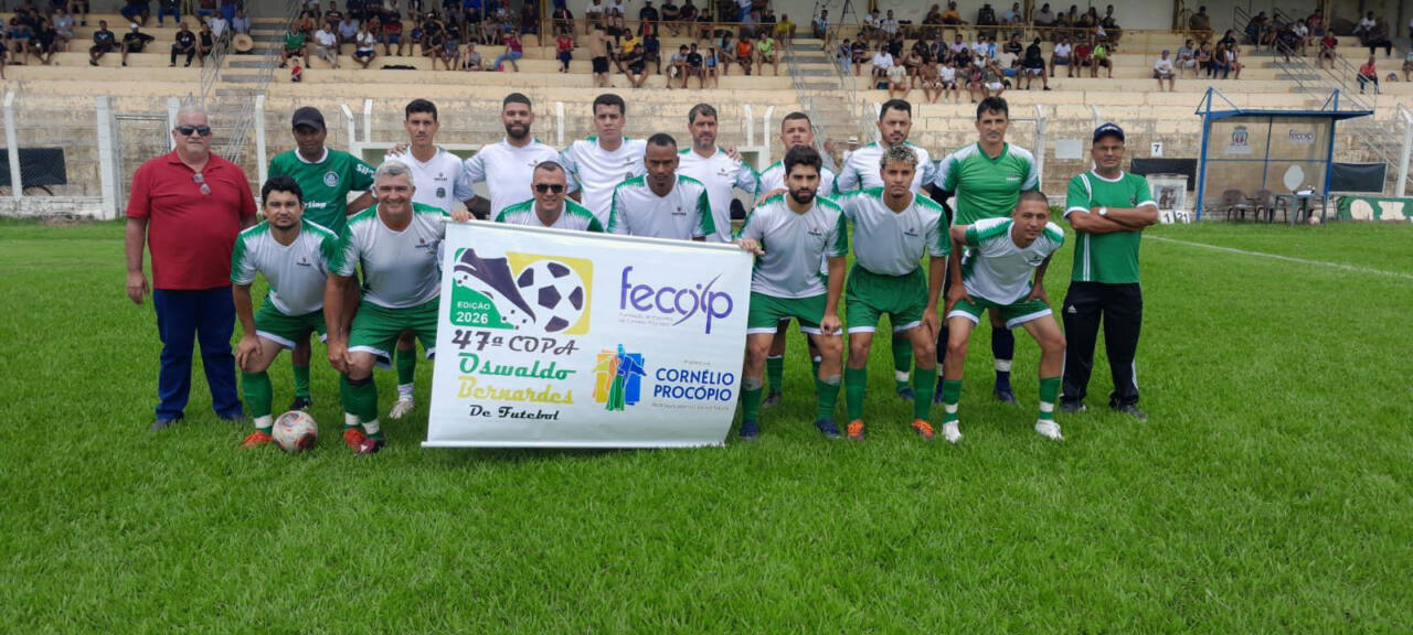 FECOP e Prefeitura dão início à 47ª Copa Oswaldo Bernardes de Futebol